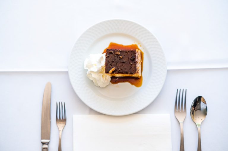 Try out Flan Pudding in O Almofariz in Funchal